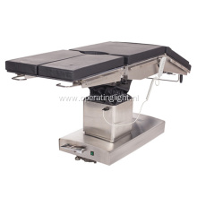 Electric medical equipment operating table